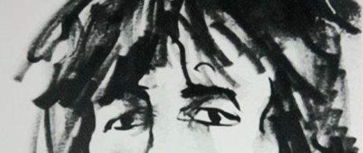 Ronnie Wood sketch print_featured