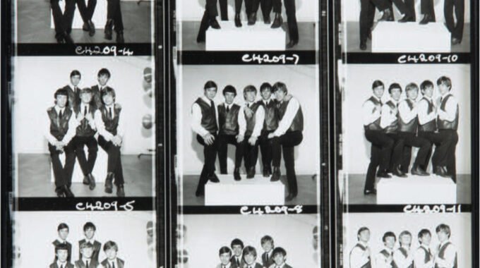 Rolling Stones Contact Sheet