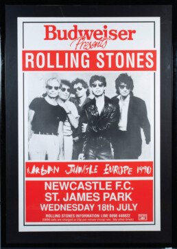 Bill Wyman Rolling Stones Urban Jungle Concert Poster - image 1