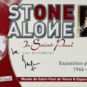 Stone Alone In Saint-Paul Photo Book - Signed By Bill